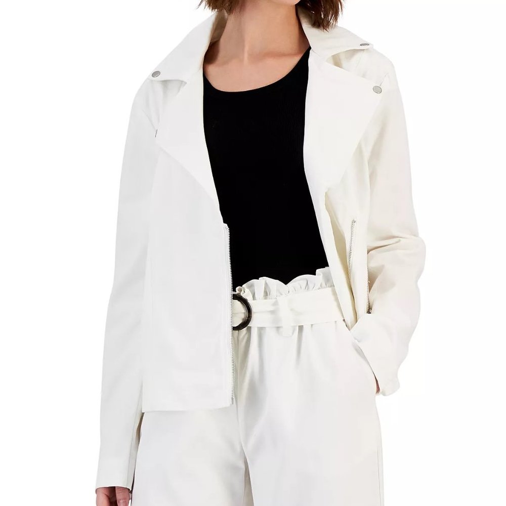 NWT M JPR Studio Women’s Twill Moto Jacket